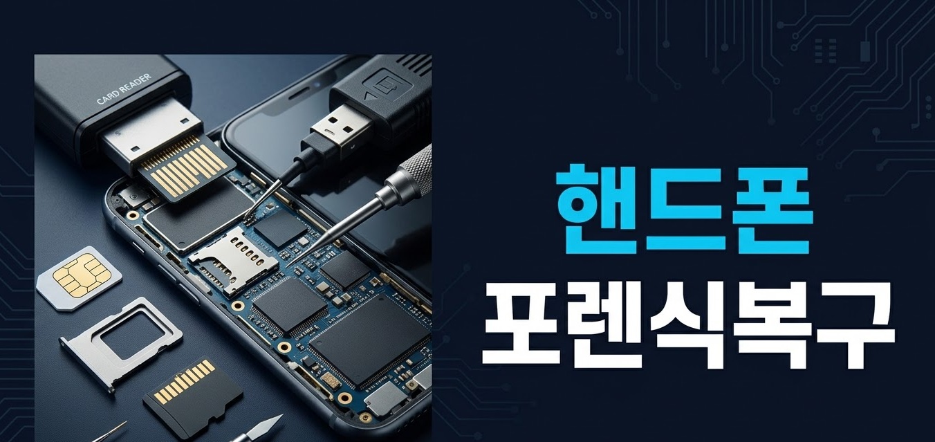 핸드폰 포렌식복구